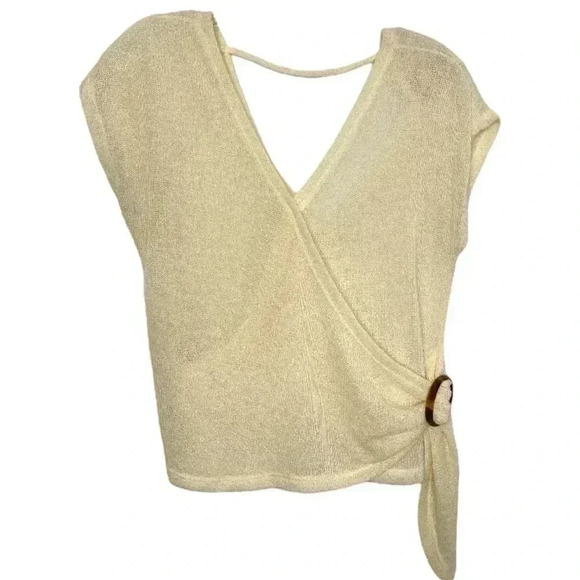 Blu Pepper Wrap Knit Top - Picture 1 of 4